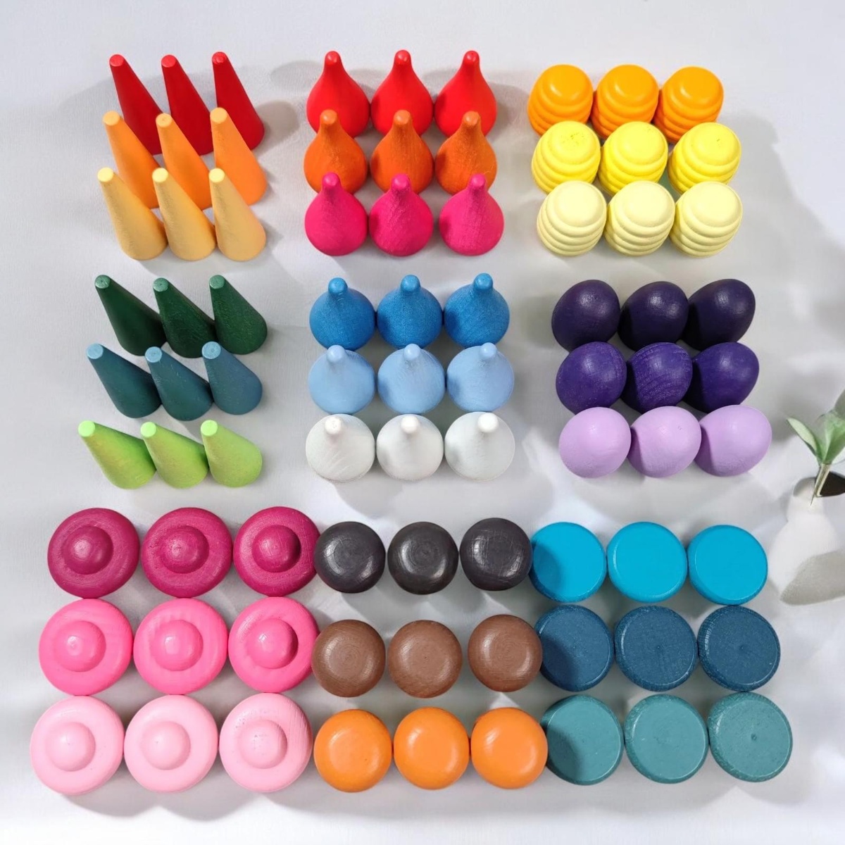 Set de piezas indivuales