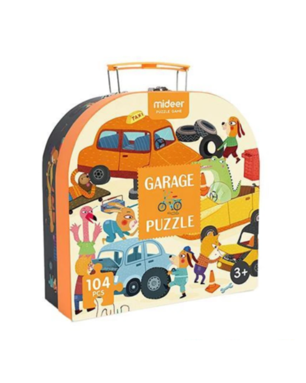 Puzzle mi garage- 104 piezas