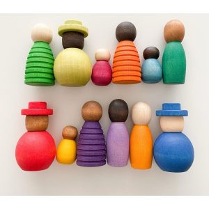 Juego de madera morochitos mágicos